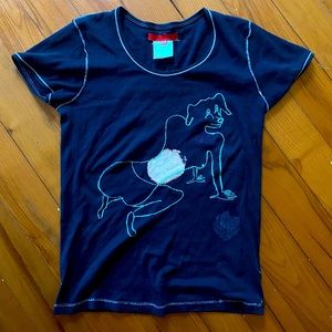 Eckhaus Latta Limited Edition Dog T shirt Xs
